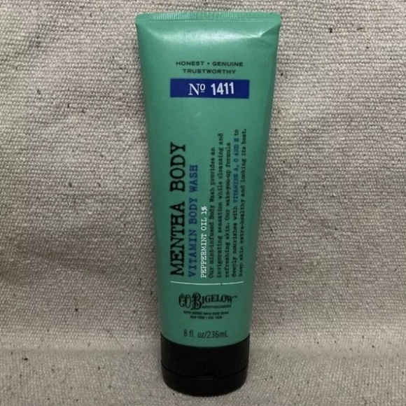 Bath & Body Works C.O. Bigelow Mentha Peppermint Vitamin Shower Body Wash 8 oz